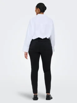 CARALLY Średnia talia Krój skinny Jeans