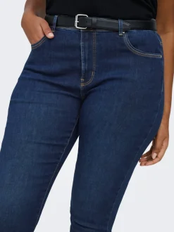 CARALLY Średnia talia Krój skinny Jeans