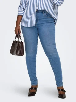 CARANE Średnia talia Krój skinny Jeans