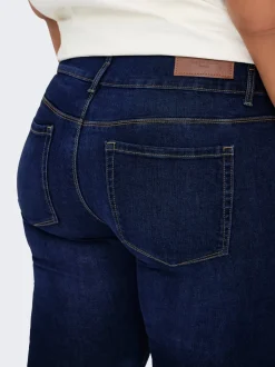 CARANNA Wysoka talia Krój skinny Do kostek Jeans