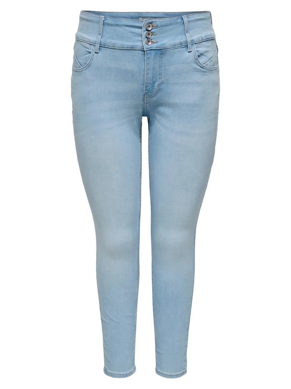 CARANNA Wysoka talia Krój skinny Do kostek Jeans