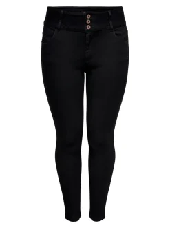 CARANNA Wysoka talia Krój skinny Do kostek Jeans