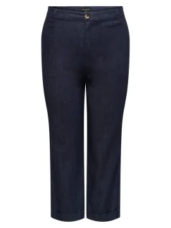 CARASHBY Krój prosty Skrócony Jeans
