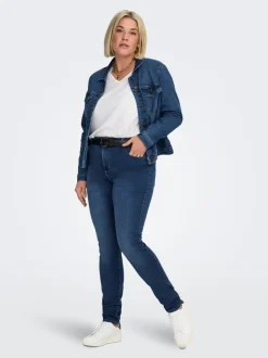 CARAUGUSTA Wysoka talia Krój skinny Jeans