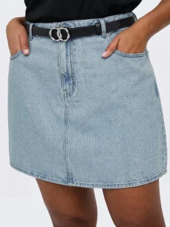 CAREDEN Jeans Spódnica jeansowa Krótka spódnica