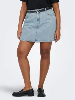 CAREDEN Jeans Spódnica jeansowa Krótka spódnica