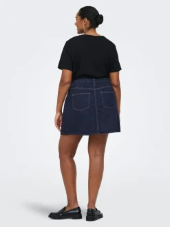 CAREDEN Jeans Spódnica jeansowa Krótka spódnica