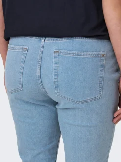 -CARHUSH Średnia talia Krój skinny Do kostek Jeans