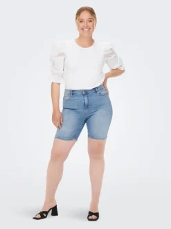 CARLAOLA Krój skinny Jeansowe szorty