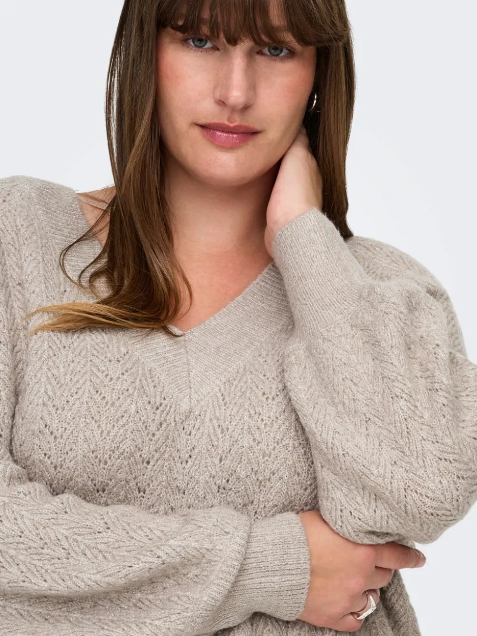 CARLUCILLA Sweter wkładany przez głowę