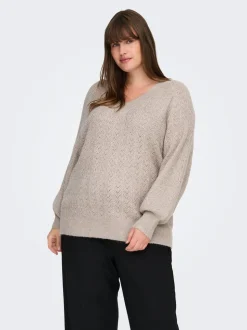 CARLUCILLA Sweter wkładany przez głowę