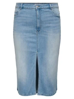 CARROSE Jeans Spódnica jeansowa Spódnica midi
