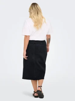 CARROSE Jeans Spódnica jeansowa Spódnica midi