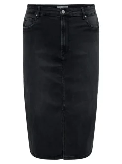 CARROSE Jeans Spódnica jeansowa Spódnica midi