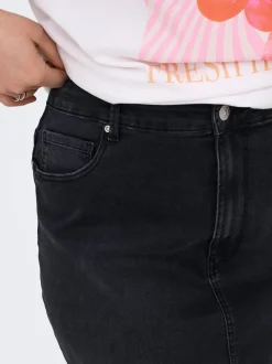 CARROSE Jeans Spódnica jeansowa Spódnica midi