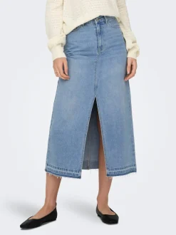 JDYBELLA Jeans Spódnica jeansowa Spódnica midi
