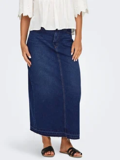 JDYBELLA Jeans Spódnica jeansowa Długa spódnica