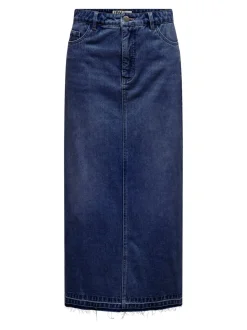 JDYBELLA Jeans Spódnica jeansowa Długa spódnica