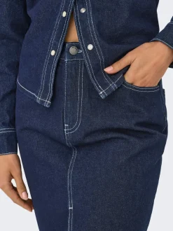 JDYBELLA Jeans Spódnica jeansowa Spódnica midi