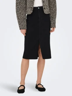 JDYMOON Jeans Spódnica jeansowa Spódnica midi