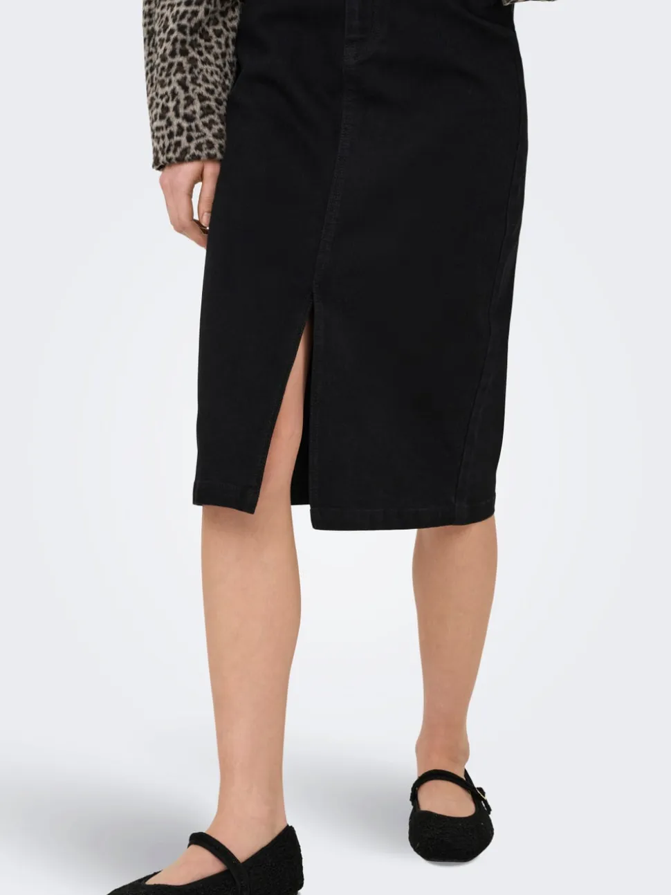 JDYMOON Jeans Spódnica jeansowa Spódnica midi