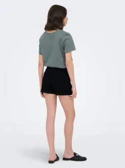 JDYMOON Średnia talia Krój regularny Jeansowe szorty