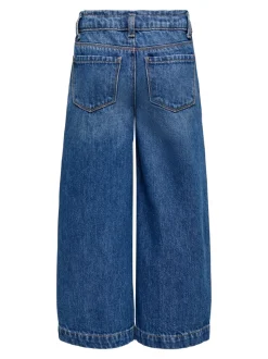 KMGCOMET Średnia talia Krój wide leg Jeans