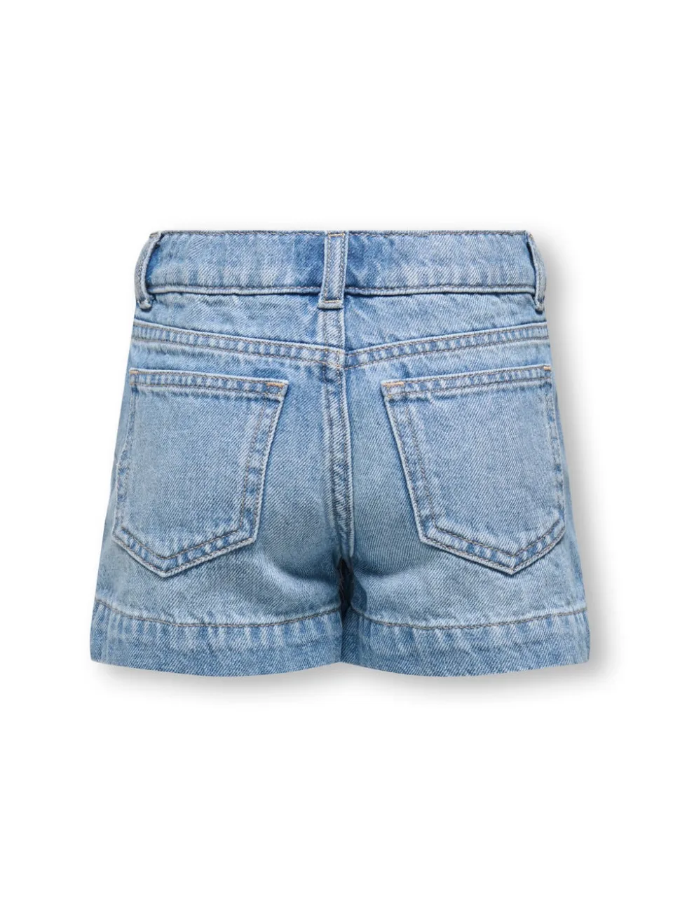 KMGCOMET Średnia talia Krój wide leg Jeansowe szorty