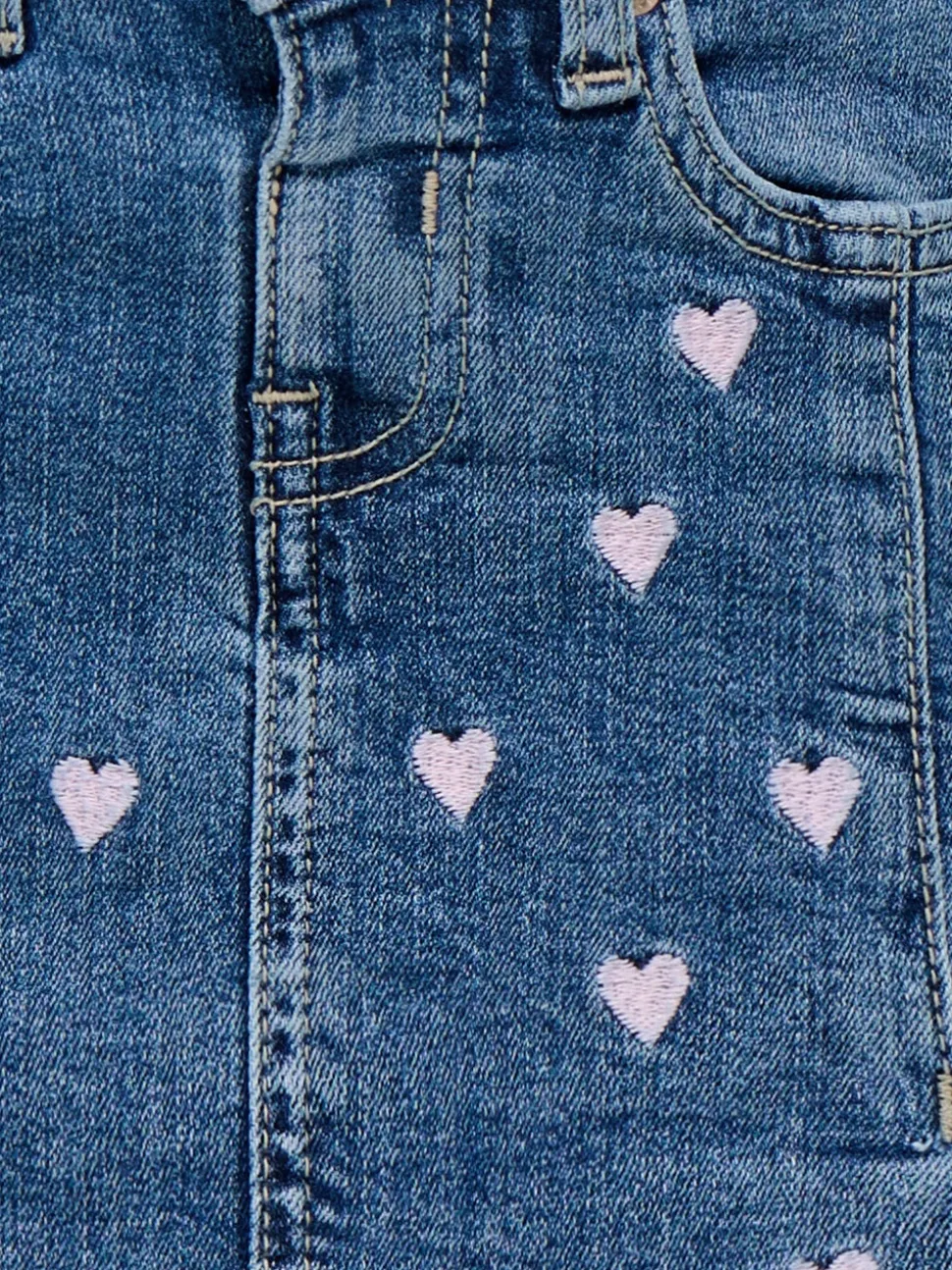 KMGHOXTON Jeans Spódnica jeansowa Krótka spódnica
