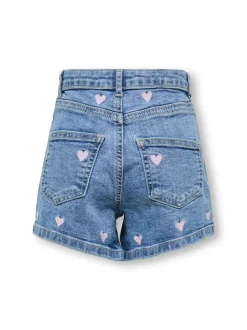 KMGJUICY Średnia talia Krój regularny Jeansowe szorty