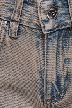 KOGBAXTER Wysoka talia Krój wide leg Jeans