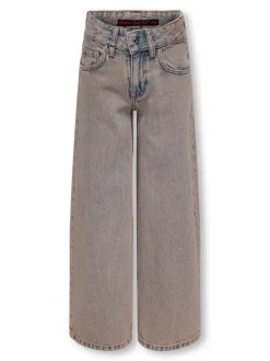KOGBAXTER Wysoka talia Krój wide leg Jeans