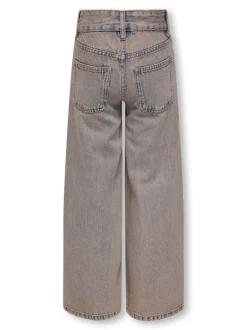 KOGBAXTER Wysoka talia Krój wide leg Jeans