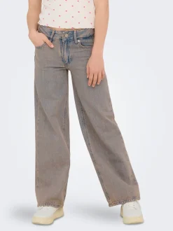 KOGBAXTER Wysoka talia Krój wide leg Jeans