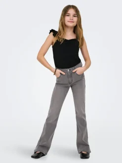 KOGBLAIR Średnia talia Krój flared Jeans