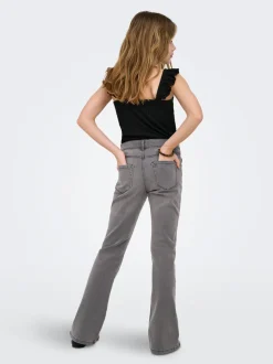 KOGBLAIR Średnia talia Krój flared Jeans