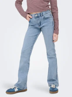 KOGBLAIR Średnia talia Krój flared Jeans