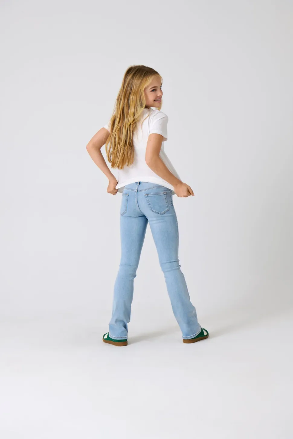 KOGBLUSH Krój flared Jeans