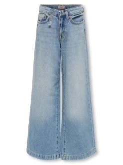KOGBROOME Wysoka talia Krój wide leg Jeans