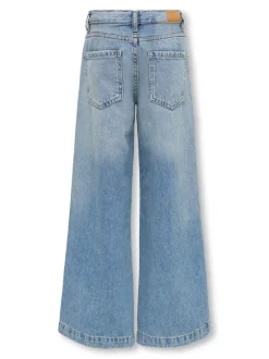 KOGBROOME Wysoka talia Krój wide leg Jeans