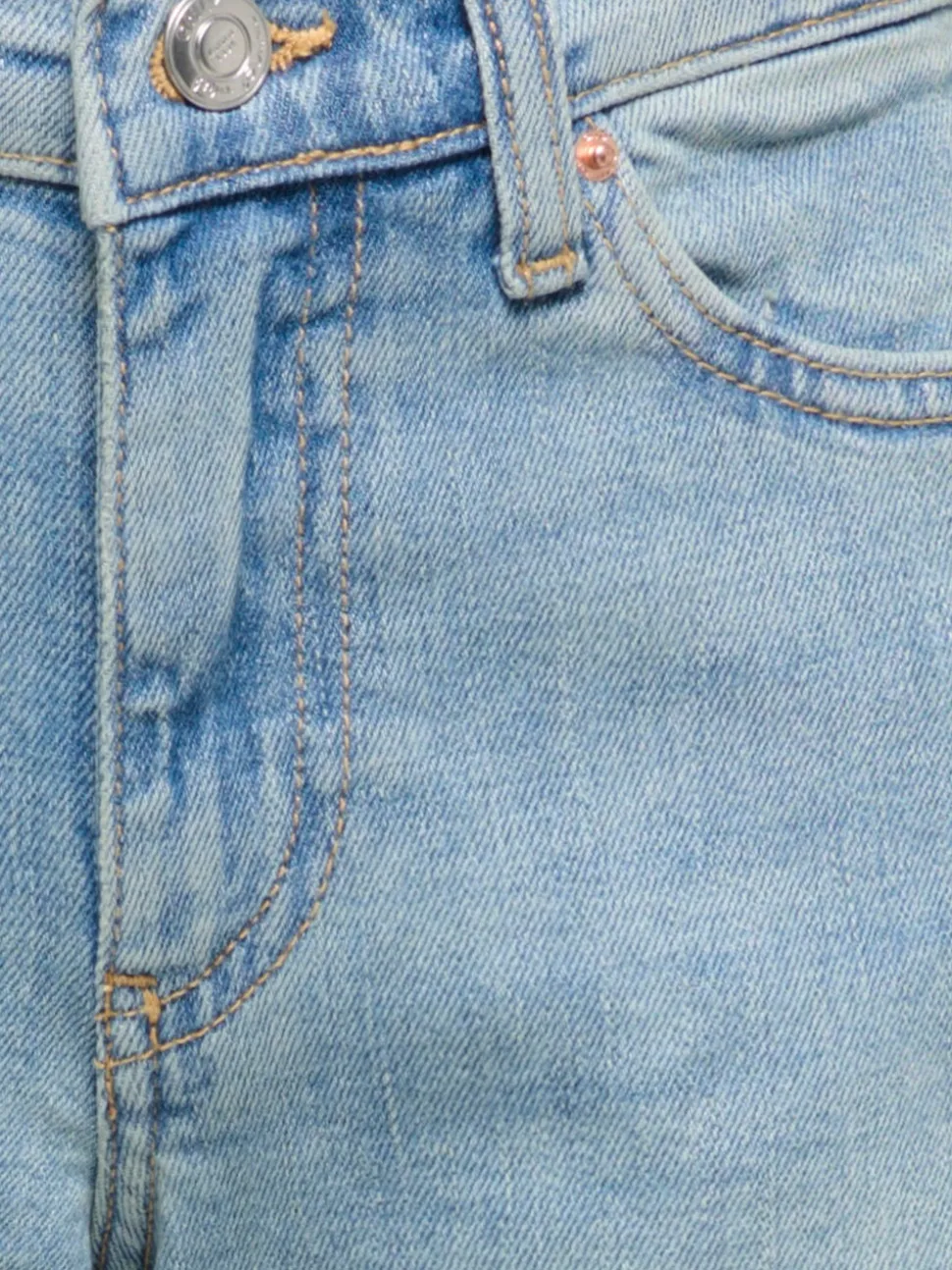 KOGBROOME Wysoka talia Krój wide leg Jeans