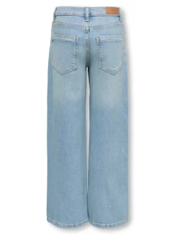 KOGBROOME Wysoka talia Krój wide leg Jeans