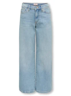KOGBROOME Wysoka talia Krój wide leg Jeans