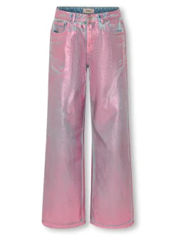 KOGCOBAIN Krój wide leg Do kostek Jeans
