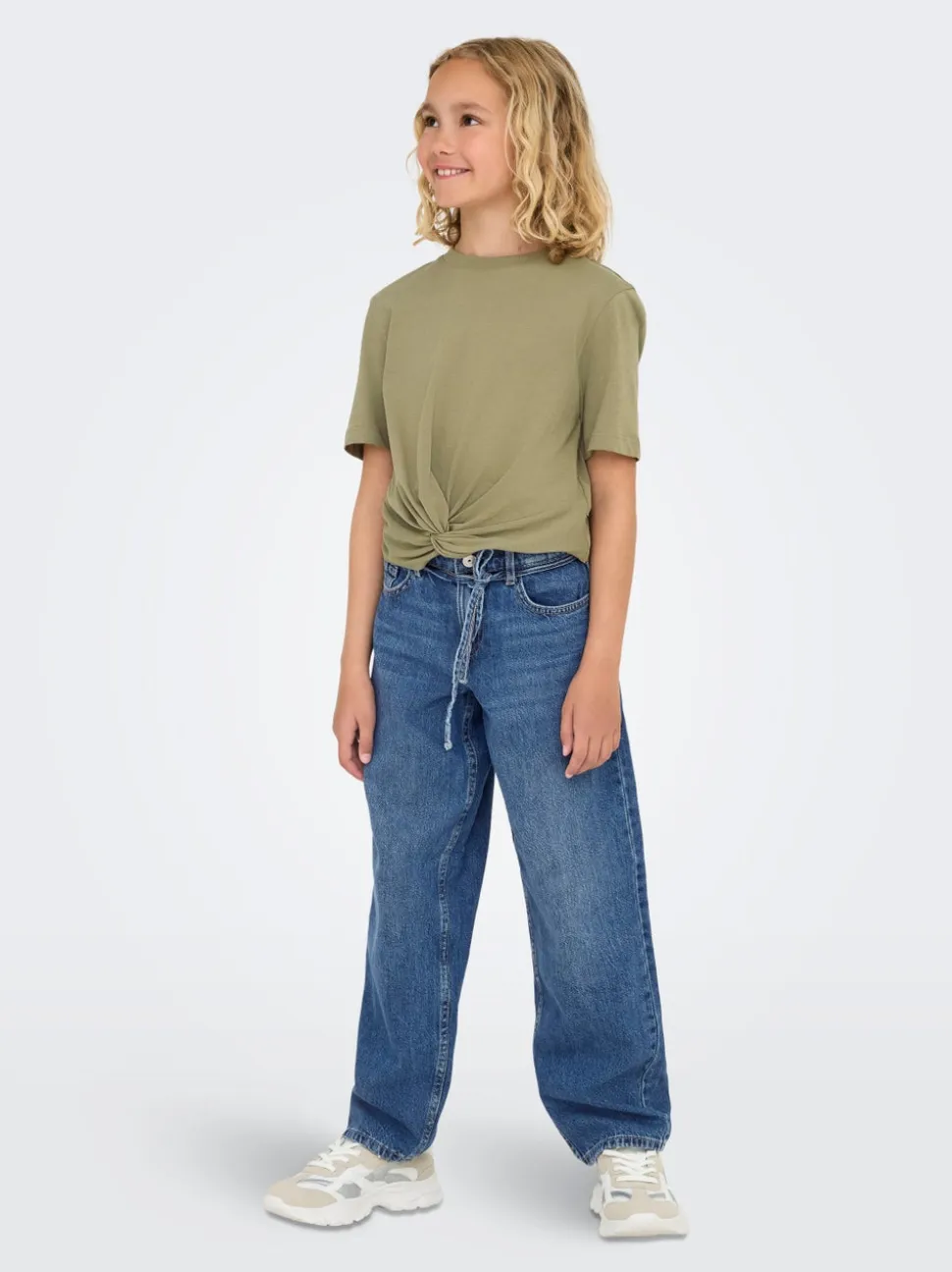 KOGGIANNA Bardzo talia Krój balonowy Jeans