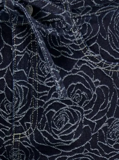 KOGGIANNA Średnia talia Krój prosty Do kostek Jeans