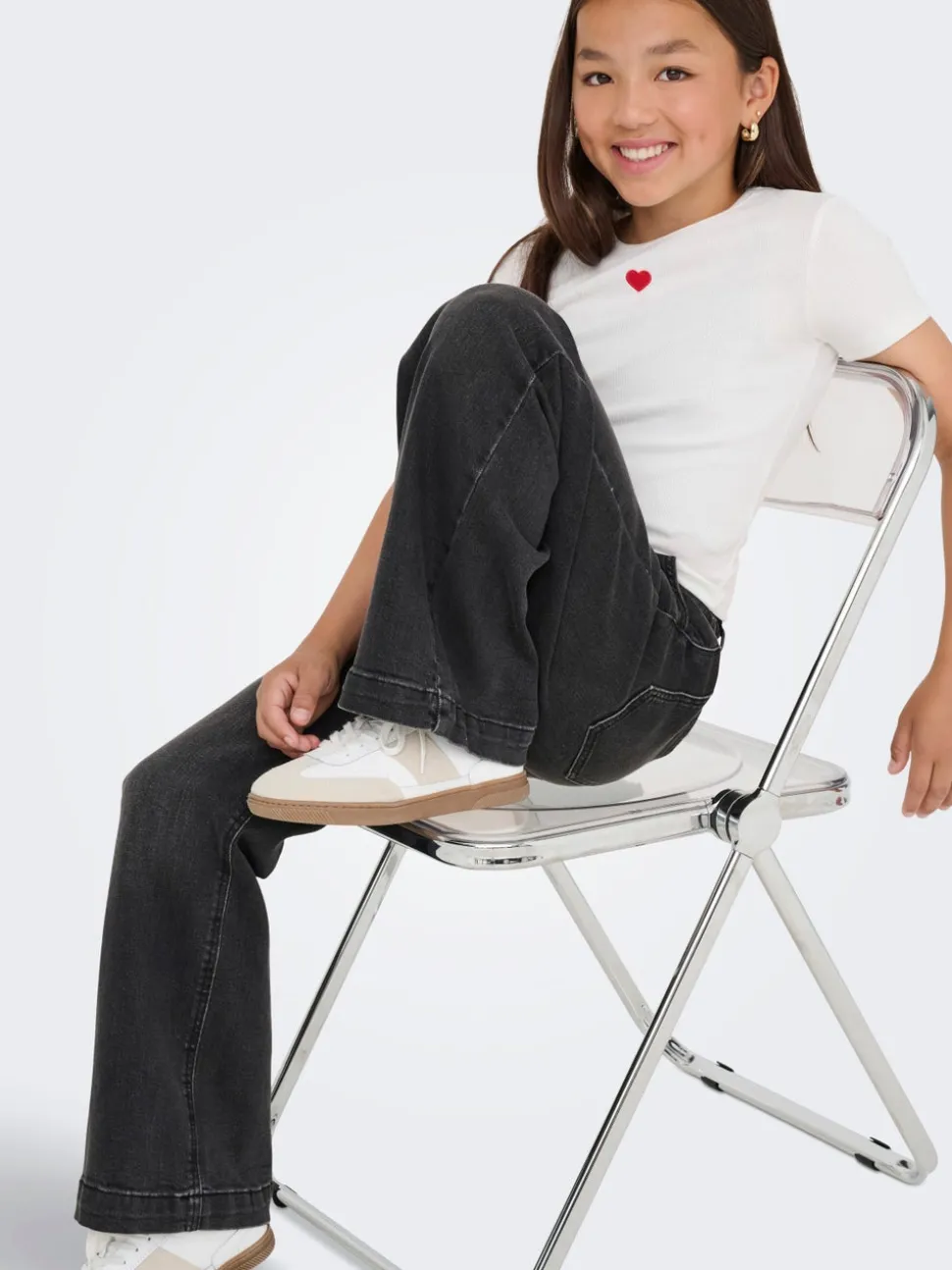 KOGNEW Krój wide leg Jeans