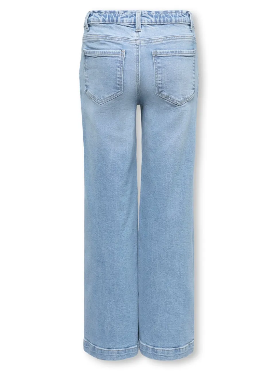 KOGNEW Średnia talia Krój wide leg Jeans