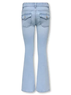 KOGPHOEBE Niska talia Krój flared Jeans