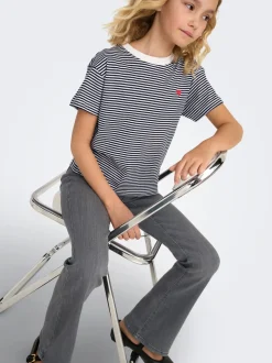 KOGRAIN Średnia talia Krój flared Jeans